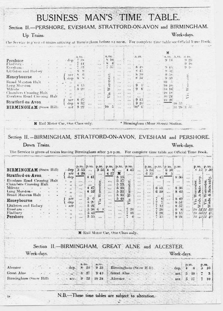 Railway Timetable